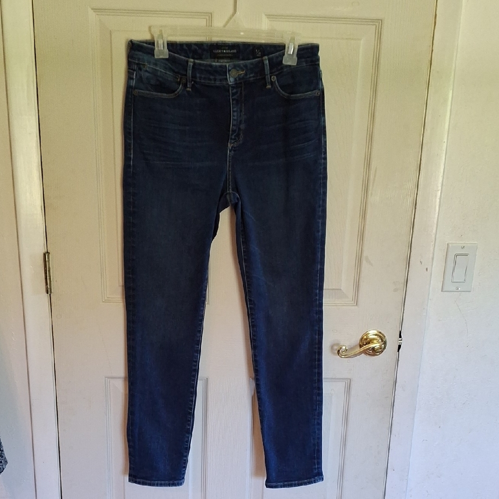 Lucky Brand Dark Blue Skinny Jeans,  8/29